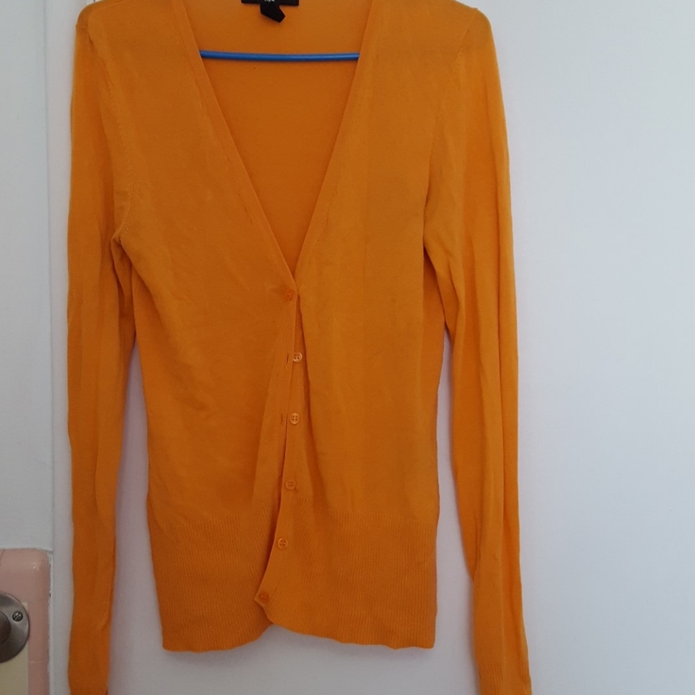 Gorgeous orange cardigan